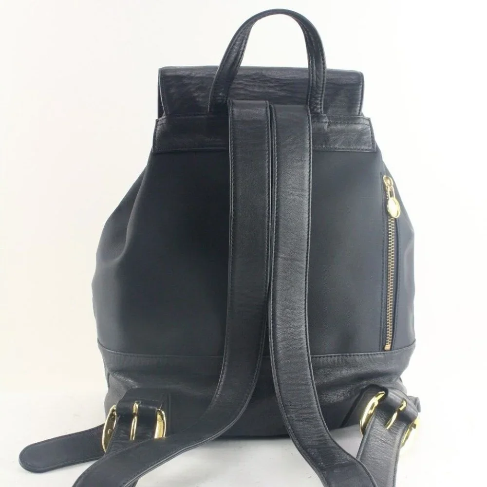 Gianni Versace Leather Backpack 2GV918K